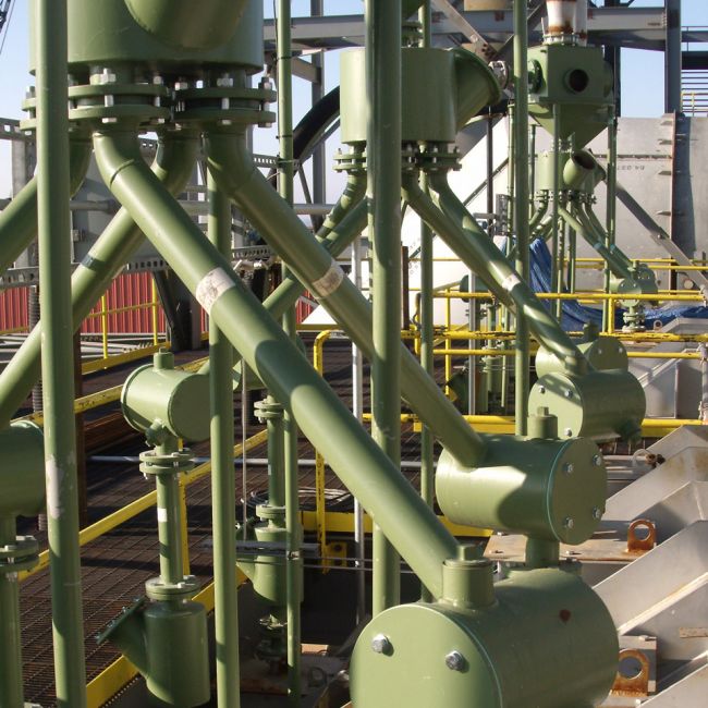 Steel Shot Cleaning System
